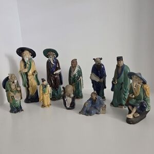 Vintage Chinese Shiwan Mudman Collectables
